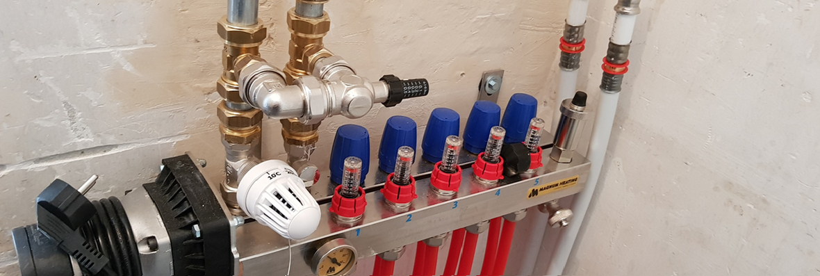 Een bypass in uw vloerverwarming