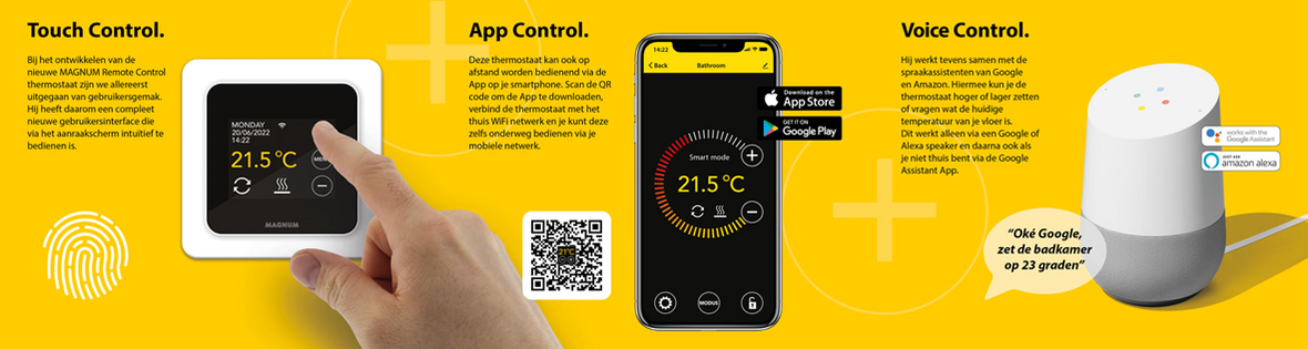 MAGNUM introduceert MRC WiFi-thermostaat