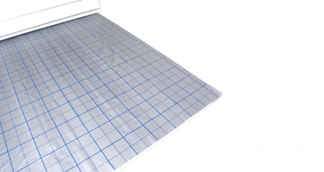 Tackerplaat met akoestische isolatie