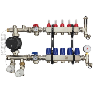 Regelaar op open RVS