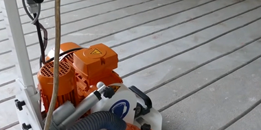 Vloerverwarming frezen