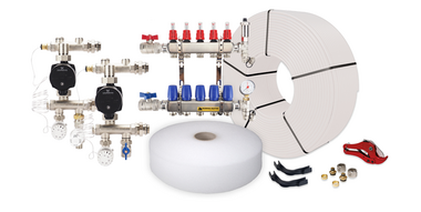 Set-inhoud Vloerverwarming Pakket
