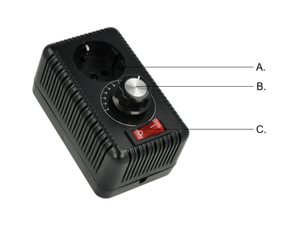Bediening Plug-in Dimmer