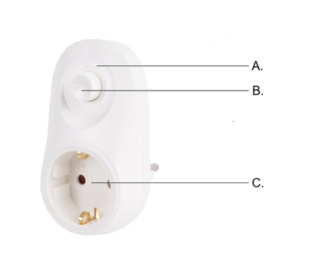 Bediening Plug-in Dimmer