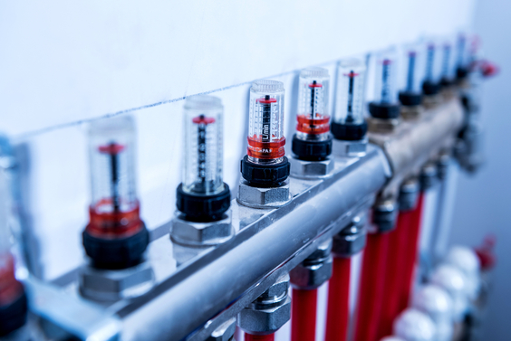 Flowmeter vloerverwarming