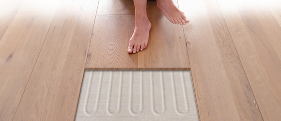 Elektrische aluminium mat