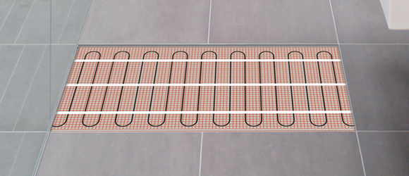 Elektrische vloerverwarming mat