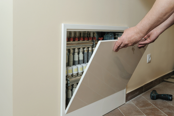 Inbouw verdeler-kast