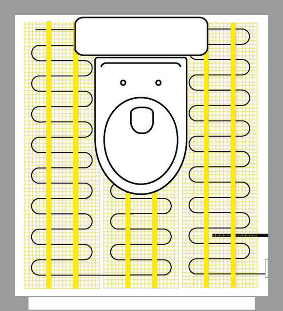 MAGNUM Mat in Toilet
