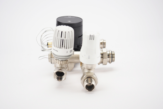 Stadswarmte Mengunit  Stadswarmte-mengunit, uitvoering links - onderaansluiting - afb. 2