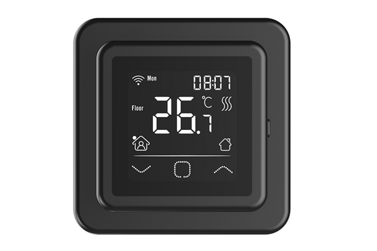 ALU-Mat Set 12m² / 1680 Watt Set met C16-thermostaat | Zwart (inbouw) - afb. 6