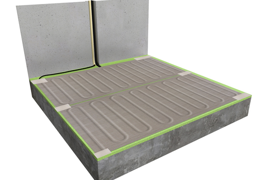 ALU-Mat Set 3m² / 420 Watt Set met C16-thermostaat | Zwart (inbouw) - afb. 4