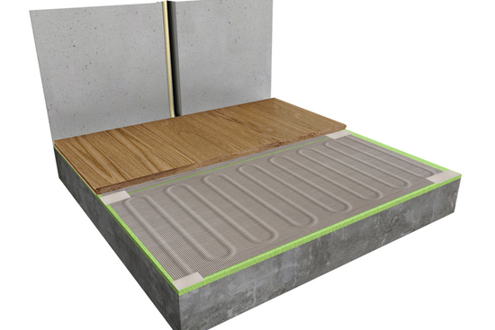 ALU-Mat Set 3m² / 420 Watt Set met C16-thermostaat | Zwart (inbouw) - afb. 5