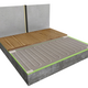 ALU-Mat Set 3m² / 420 Watt Set met C16-thermostaat | Zwart (inbouw) - afb. 5