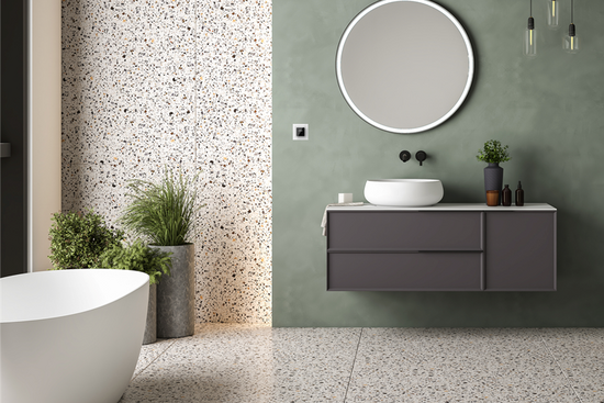 DECO-ontkoppelingsmat Basic WiFi Set 3m² / 450 Watt Set met C16-thermostaat | Wit (inbouw) - afb. 2