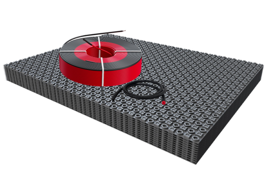 DECO-ontkoppelingsmat Professional WiFi Set 4,5m² / 675 Watt Set met C16-thermostaat | Zwart (inbouw) - afb. 6