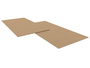 DuoBoard-ondervloer 2,88 m² / 7mm (4 onder- en 4 bovenplaten)