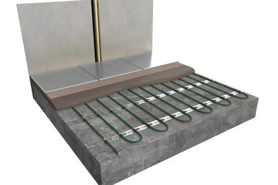 e-HEAT Cable Set 170,6 m / 2900 Watt Set met C16-thermostaat | Zwart - afb. 4