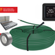 e-HEAT Cable Set 170,6 m / 2900 Watt Set met C16-thermostaat | Zwart - afb. 2