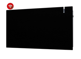 EREA WI-FI Infrarood-paneelradiator 1000 Watt | Zwart glaspaneel (45cm x 80cm)