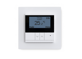 T20 Digitale WiFi Klokthermostaat T20-thermostaat (inbouw) | RAL 9010 Wit