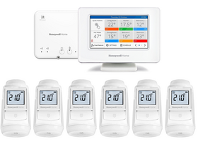 EvoHome WiFi 6-zone radiatorpakket