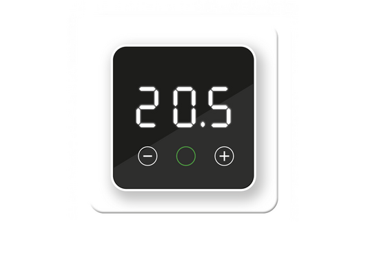 F32 Digitale WiFi Thermostaat F32-thermostaat (inbouw) | RAL 9010 Wit - afb. 1
