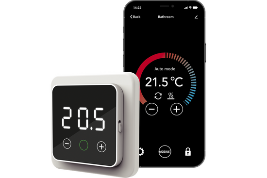 F32 Digitale WiFi Thermostaat F32-thermostaat (inbouw) | RAL 9010 Wit - afb. 4