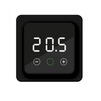 F32 WiFi Thermostaat (inbouw) | RAL 9011 Zwart