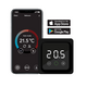 F32 Digitale WiFi Thermostaat F32-thermostaat (inbouw) | RAL 9011 Zwart - afb. 2
