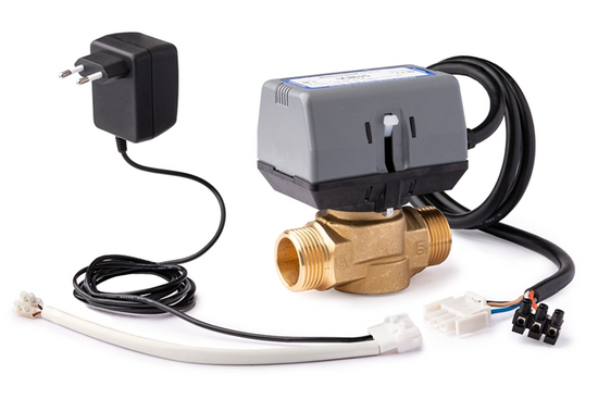 Gemotoriseerde Afsluiter met Schakelcontact Regelklep met vervolgschakelaar, 1" buitendraad - afb. 1