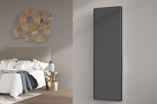 ICON Elektrische Verticale Paneelradiator 2000 Watt (45cm x 180cm) | Grijs (RAL 7024) - afb. 3
