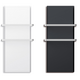 ICON Aluminium Handdoek-beugels Set van 2 beugels en 1 handdoekhaak - afb. 2
