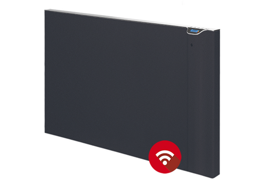 KLIMA WI-FI Elektrische Paneelradiator 1000 Watt (50cm x 79cm) | Grijs (RAL 7024) - afb. 1