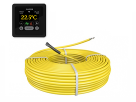 MAGNUM Cable Set 100 m / 1700 Watt Set met MRC-thermostaat | Zwart