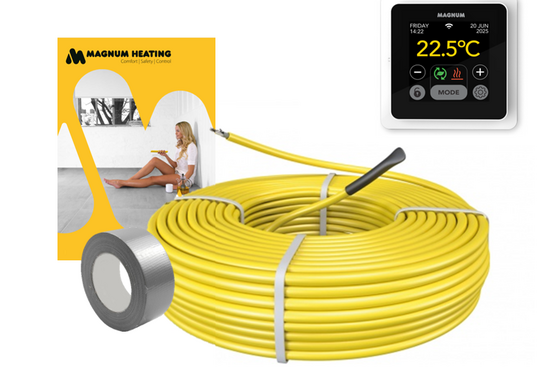 MAGNUM Cable Set 100 m / 1700 Watt Set met MRC-thermostaat | Wit - afb. 2
