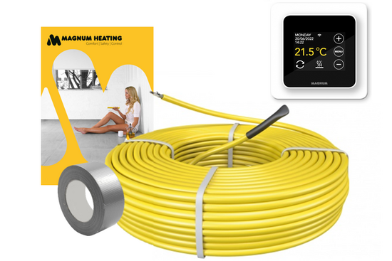 MAGNUM Cable Set 29,4 m / 500 Watt Set met MRC-thermostaat | Wit - afb. 2
