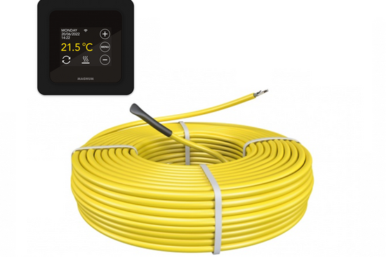 MAGNUM Cable Set 58,8 m / 1000 Watt Set met MRC-thermostaat | Zwart - afb. 1