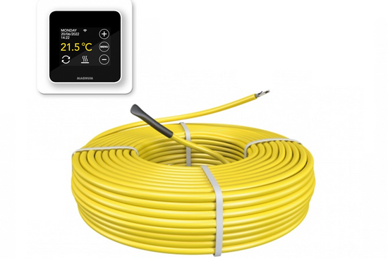 MAGNUM Cable Set 58,8 m / 1000 Watt Set met MRC-thermostaat | Wit - afb. 1
