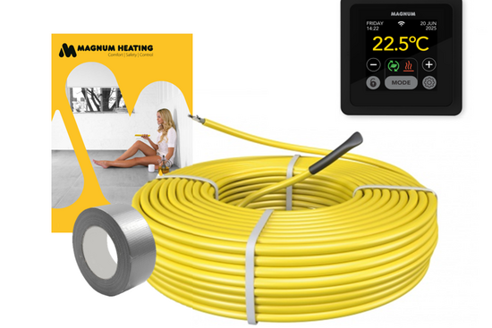 MAGNUM Cable Set 73,5 m / 1250 Watt Set met MRC-thermostaat | Zwart - afb. 2