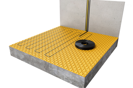 MAGNUM Decoupling Set 2,5m² / 375 Watt Set met MRC²-thermostaat | Wit - afb. 3