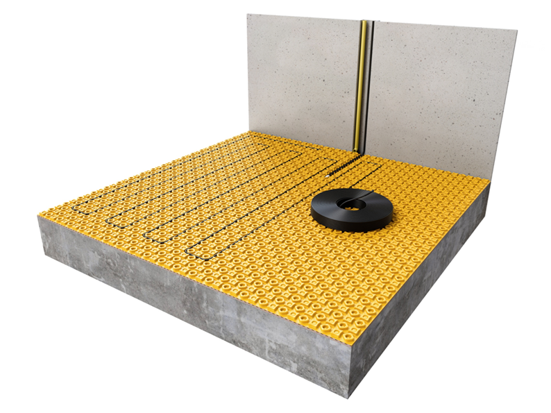 Decoupling Bay MAGNUM Decoupling Set 5m² / 750 Watt Set met MRC²-thermostaat | Zwart ...