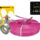MAGNUM HeatBoard Cable Set 100 m / 1000 Watt Set (10 m²) met MRC | Zwart - afb. 2