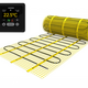 MAGNUM Elektrische Mat Set 1,25m² 1,25 m² / 188 Watt Set met MRC-thermostaat | Zwart - afb. 1
