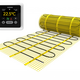 MAGNUM Elektrische Mat Set 1,75m² 1,75 m² / 263 Watt Set met MRC-thermostaat | Wit - afb. 1