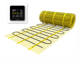 MAGNUM Mat Set 5 m² / 750 Watt Set met MRC-thermostaat | Wit