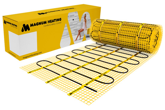 MAGNUM Elektrische Mat Set 7 m² 7 m² / 1050 Watt Set met MRC-thermostaat | Zwart - afb. 9