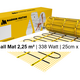MAGNUM Mat op Maat met Keuzethermostaat Mat 2,25 m² | 338 Watt - afb. 1