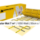 MAGNUM Mat Set met Thermostaat in Zwart Mat 7,00 m² | 1050 Watt - afb. 2