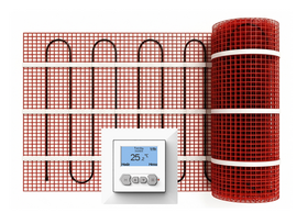 e-HEAT Mat Set met MIC²-klokthermostaat 1,00 m² / 150 Watt